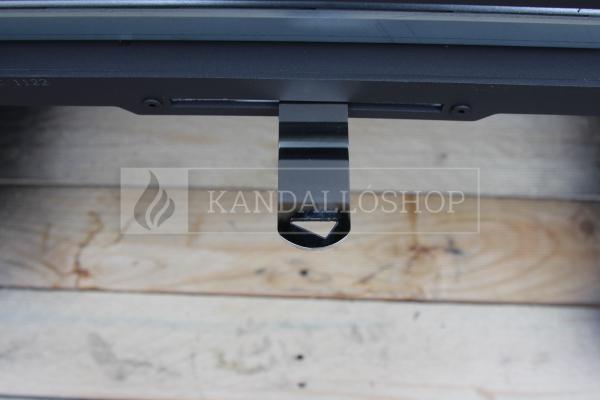 Romotop Riano N02 kerámia, lemez, modern, minőségi, acél, kandallókályha széles üveggel kandalloshop