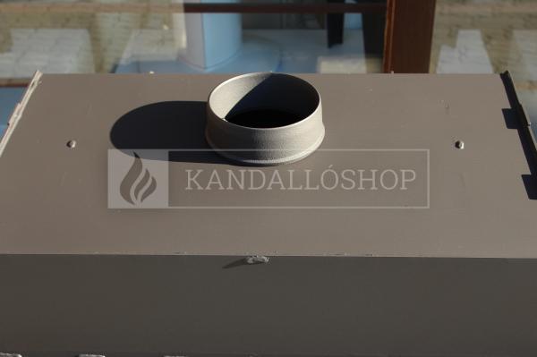 Romotop Heat 2g 70.44.01 minőségi acél, légfűtéses, egyenes kandallóbetét kandalloshop