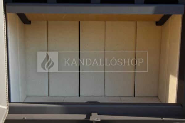 Romotop Heat 2g 70.44.01 minőségi acél, légfűtéses, egyenes kandallóbetét kandalloshop