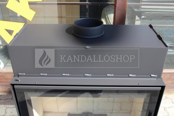 Romotop Heat 2g 70.44.13 minőségi acél, légfűtéses, egyenes kandallóbetét kandalloshop