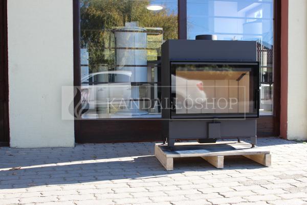 Romotop Heat 2g 80.50.01 minőségi acél, légfűtéses, egyenes kandallóbetét kandalloshop