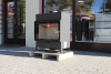 Romotop Heat 2g 80.50.01 minőségi acél, légfűtéses, egyenes kandallóbetét kandalloshop