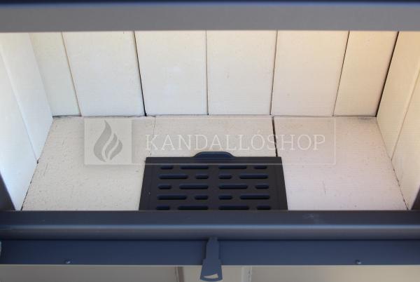 Romotop Heat 2g 80.50.01 minőségi acél, légfűtéses, egyenes kandallóbetét kandalloshop