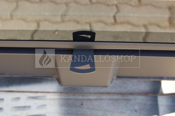Romotop Heat 2g 80.50.01 minőségi acél, légfűtéses, egyenes kandallóbetét kandalloshop