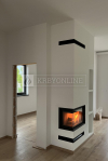 Romotop Heat R/L 2g S 60.44.33.13 minőségi acél, légfűtéses, sarki kandallóbetét kandalloshop