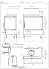 Romotop Heat R/L 2g S 65.51.40.01 minőségi acél, légfűtéses, sarki kandallóbetét kandalloshop