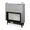 Romotop Heat 2g L 88.50.01 minőségi acél, légfűtéses, egyenes kandallóbetét liftes ajtóval kandalloshop