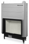Romotop Heat 3g L 88.66.04 minőségi acél, légfűtéses, egyenes kandallóbetét liftes ajtóval kandalloshop