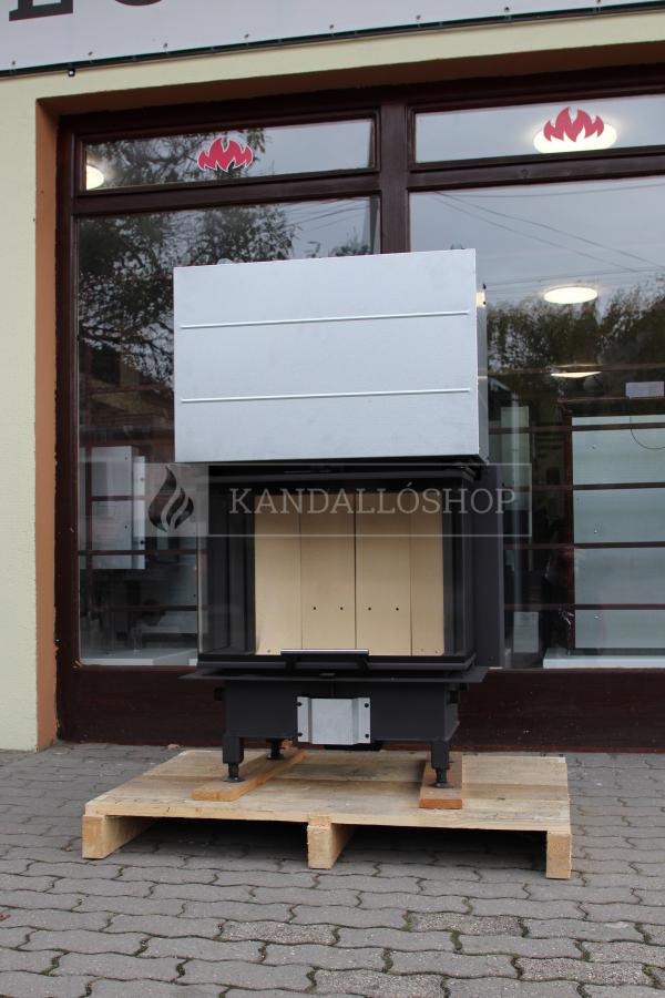 Romotop Heat C 2g L 65.52.31.21 minőségi acél, légfűtéses,három oldali kandallóbetét liftes ajtóval kandalloshop