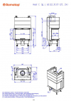 Romotop Heat C 2g L 65.52.31.21 minőségi acél, légfűtéses,három oldali kandallóbetét liftes ajtóval kandalloshop