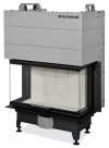 Romotop Heat C 3g L 80.52.31.24 minőségi acél, légfűtéses,három oldali kandallóbetét liftes ajtóval kandalloshop