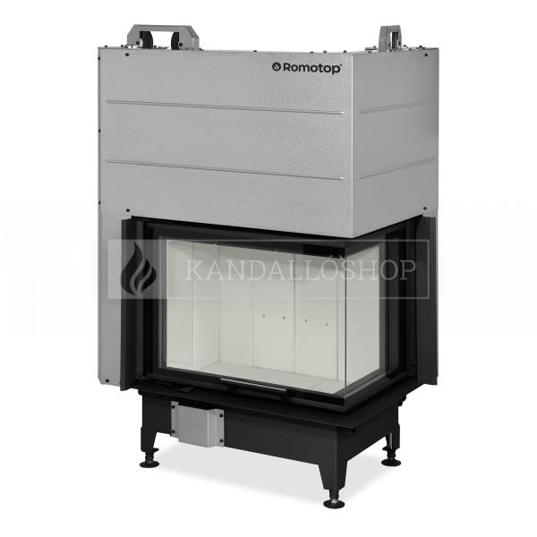 Romotop Heat R/L 2g L 65.51.40.21 minőségi acél kandallóbetét liftes tolóajtóval és osztott üveggel kandalloshop