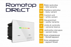 Automata szabályzó rendszer a Romotop kandallóbetétekhez kandalloshop
