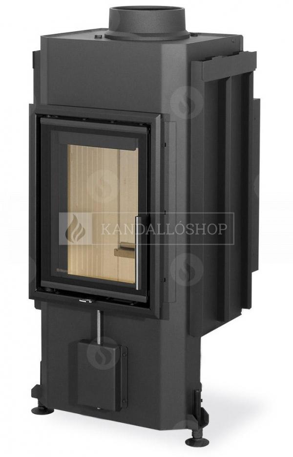 Romotop Dynamic B2G 35.46.01 kandallóbetét egyenes dupla üveggel és hátsó ajtóval kandalloshop
