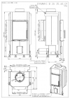 Romotop Dynamic B2G 35.46.01 kandallóbetét egyenes dupla üveggel és hátsó ajtóval kandalloshop