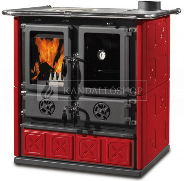 La Nordica Rosetta Maiolica öntvény sparhelt kerámia burkolattal kandalloshop