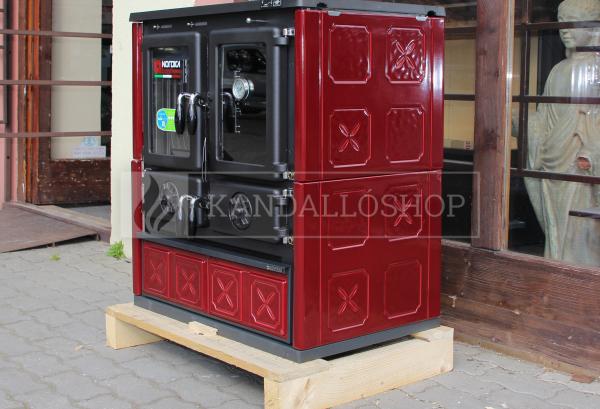 La Nordica Rosetta Maiolica öntvény sparhelt kerámia burkolattal kandalloshop