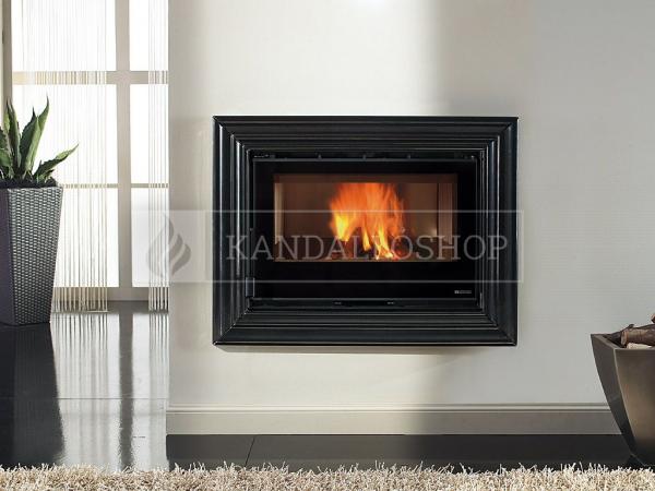 La Nordica Insert 70 légfűtéses acél kandallóbetét ventilátorral és samott és öntöttvas tűztérrel kandalloshop