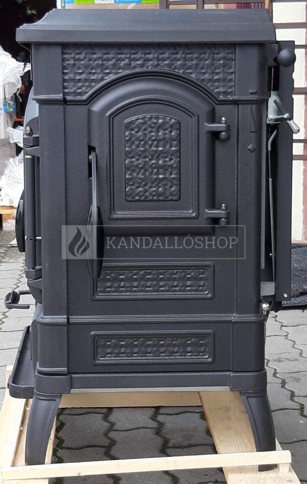 La Nordica Isotta légfűtéses, öntvény kandallókályha oldalsó ajtóval kandalloshop.hu