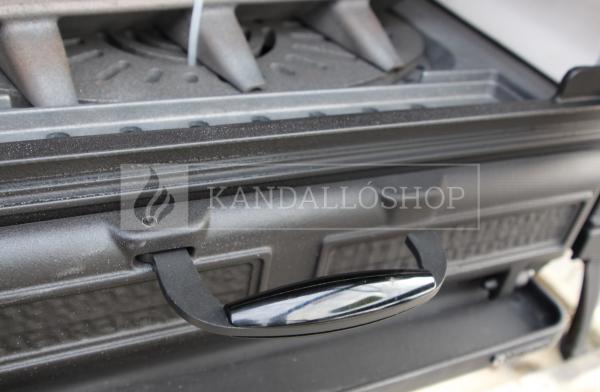 La Nordica Isotta sütővel légfűtéses, öntvény kandallókályha oldalsó ajtóval kandalloshop.hu