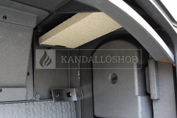 La Nordica Isotta sütővel légfűtéses, öntvény kandallókályha oldalsó ajtóval kandalloshop.hu
