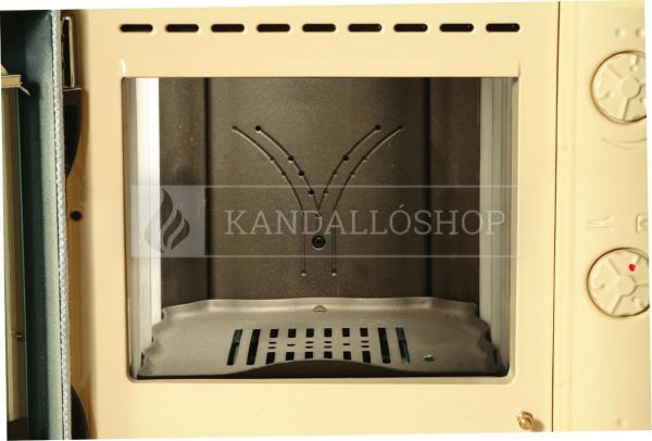 La Nordica Mamy öntvény sparhelt zománcozott lemezzel borítva kandalloshop