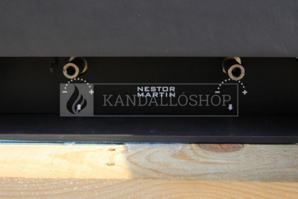 Nestor Martin TQH13 sík üvegű légfűtéses kályha kandalloshop