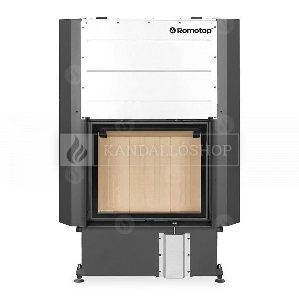 Romotop Impression 2g L 67.60.01 sík kandallóbetét samott tűztérrel és liftes tolóajtóval kandalloshop