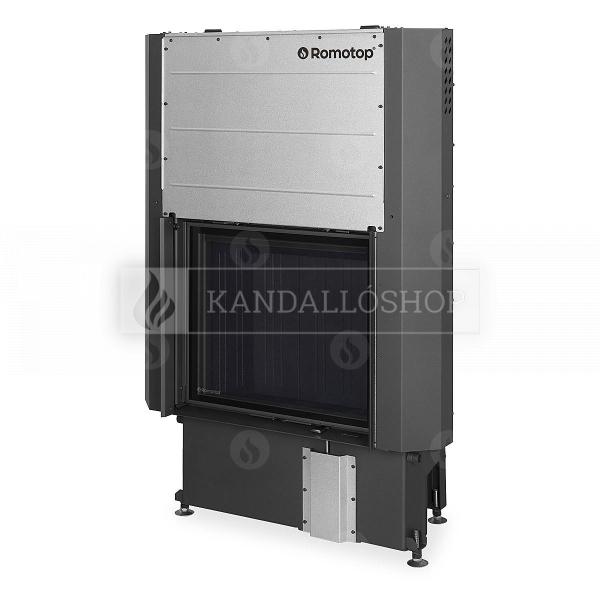 Romotop Impression 2g L 67.60.01 sík kandallóbetét samott tűztérrel és liftes tolóajtóval kandalloshop