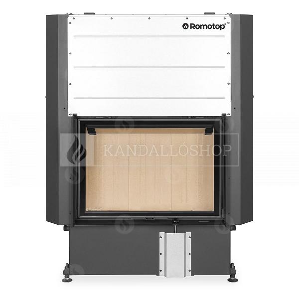 Romotop Impression 2g L 80.60.01 sík kandallóbetét samott tűztérrel és liftes tolóajtóval kandalloshop
