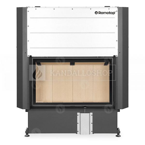 Romotop Impression 2g L 93.60.01 sík kandallóbetét samott tűztérrel és liftes tolóajtóval kandalloshop