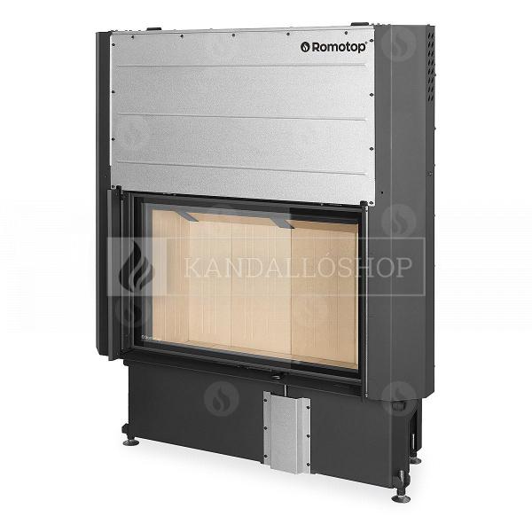 Romotop Impression 2g L 93.60.01 sík kandallóbetét samott tűztérrel és liftes tolóajtóval kandalloshop