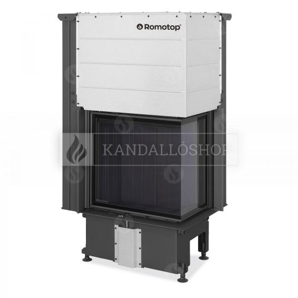 Romotop Impression R/L 2g S 71.60.34.21 sarki kandallóbetét samott tűztérrel liftes tolóajtóval és osztott üveggel kandalloshop