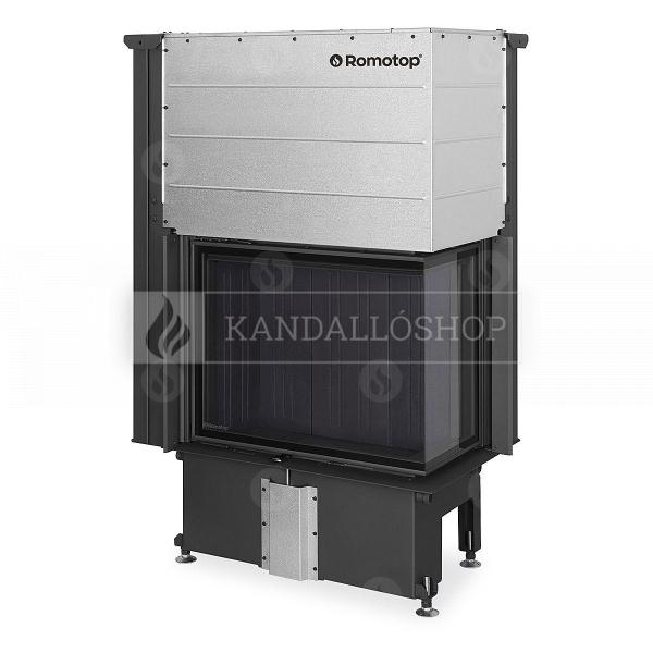 Romotop Impression R/L 2g S 71.60.34.21 sarki kandallóbetét samott tűztérrel liftes tolóajtóval és osztott üveggel kandalloshop
