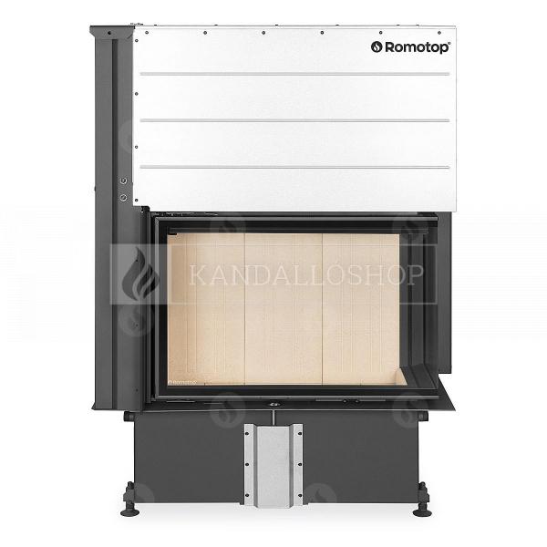 Romotop Impression R/L 2g S 83.60.34.21 sarki kandallóbetét samott tűztérrel liftes tolóajtóval és osztott üveggel kandalloshop