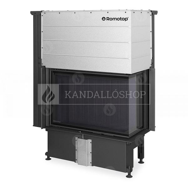 Romotop Impression R/L 2g S 83.60.34.21 sarki kandallóbetét samott tűztérrel liftes tolóajtóval és osztott üveggel kandalloshop