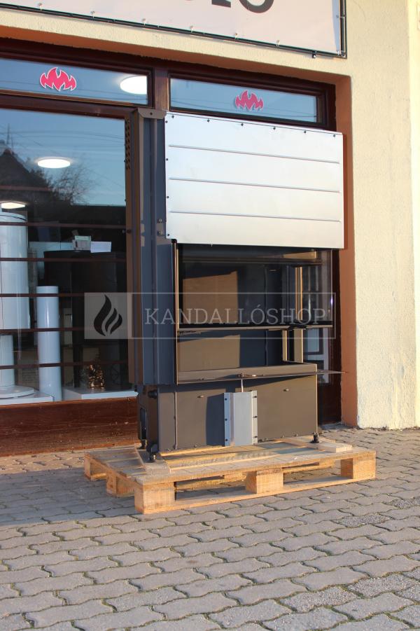 Romotop Impression R/L 2g S 83.60.34.21 sarki kandallóbetét samott tűztérrel liftes tolóajtóval és osztott üveggel kandalloshop