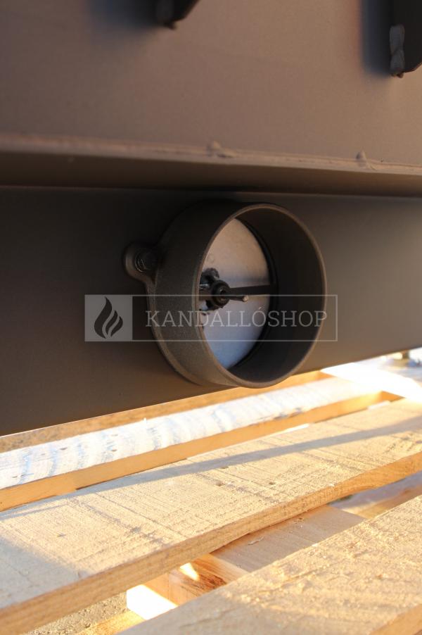 Romotop Impression R/L 2g S 83.60.34.21 sarki kandallóbetét samott tűztérrel liftes tolóajtóval és osztott üveggel kandalloshop