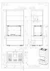 Romotop Cara R/L 03  modern stílusos sarki kandalló liftes tolóajtóval és dupla falú lemezzell borítva kandalloshop