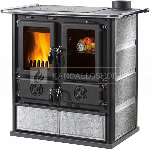 La Nordica Rosetta Liberty öntvény sparhelt kerámia burkolattal kandalloshop