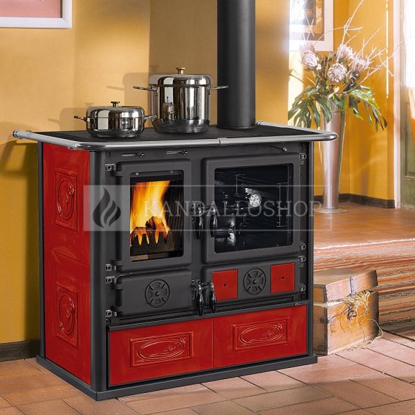 La Nordica Rosa Liberty öntvény sparhelt kerámia burkolattal kandalloshop