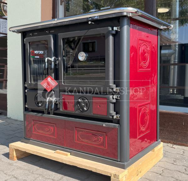 La Nordica Rosa Liberty öntvény sparhelt kerámia burkolattal kandalloshop