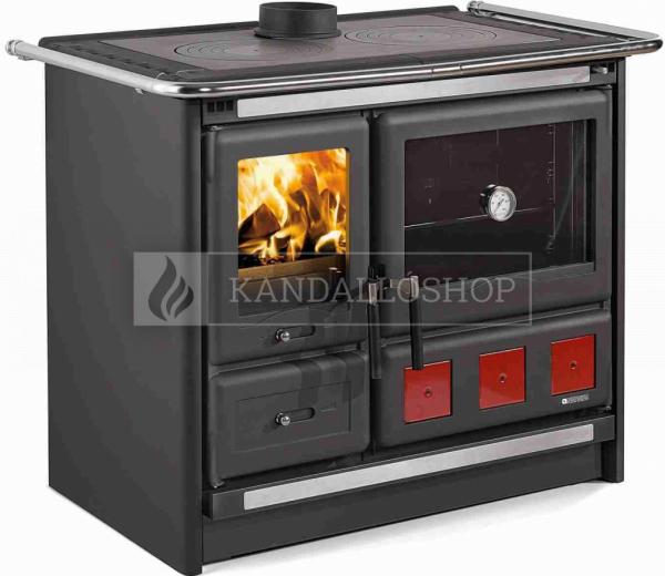 La Nordica Rosa XXL öntvény sparhelt zománcozott lemezzel borítva kandalloshop