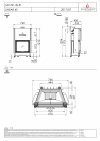 Spartherm Mini SH 51 acél kandallóbetét liftes tolóajtóval kandalloshop