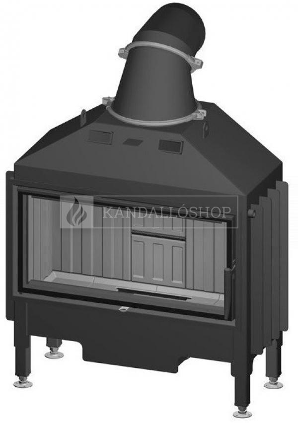 Spartherm Varia AS 4S acél kandallóbetét liftes tolóajtóval kandalloshop