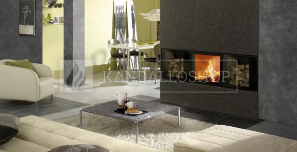 Spartherm Varia M60 acél kandallóbetét liftes tolóajtóval kandalloshop