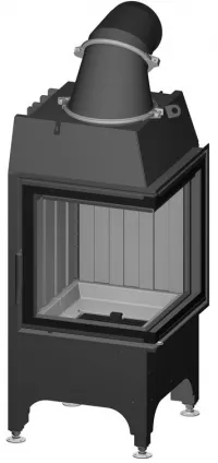 Spartherm Mini 2 L/R sarki üvegű acél kandallóbetét