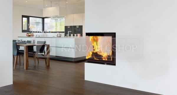Spartherm Varia 2 L/Rh 50  sarki acél kandallóbetét liftes tolóajtóval kandalloshop