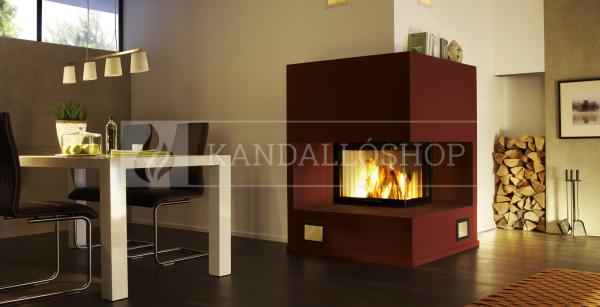 Spartherm Varia 2 L/R 51h  sarki acél kandallóbetét liftes tolóajtóval kandalloshop