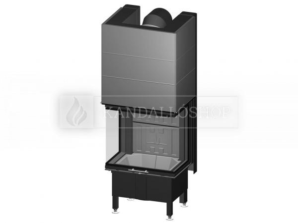 Spartherm Arte 3RL 60h három oldali kandallóbetét liftes tolóajtóval és osztott üveggel kandalloshop